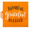 AllReal 100Pcs Thanksgiving Fall Pumpkin Orange Paper Napkins Disposable