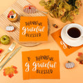 AllReal 100Pcs Thanksgiving Fall Pumpkin Orange Paper Napkins Disposable