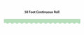 Teacher Created Resources Mint Green Scalloped Rolled Border Trim 50ft