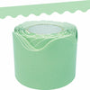 Teacher Created Resources Mint Green Scalloped Rolled Border Trim 50ft