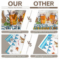 ZTHMOE Oktoberfest Photography Backdrop 72x43inch Blue White Bavarian
