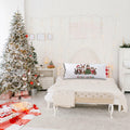 Yhtrg Christmas Cat Body Pillow Cover 20x54 Plush Velvet Holiday Gift