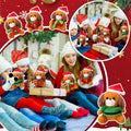 VioraWhite 16 Pack Mini Stuffed Dogs Plush Toys Colorful 4 Inches