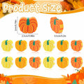 kaiolbly 80pcs Mini Pumpkins Polymer Clay Ornaments Multi Color 20mm Fall