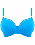 Fantasie East Hampton Underwire Gathered Full Cup Bikini Top Blue Diamond 40D