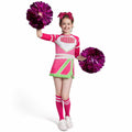 Spooktacular Creations Girls Cheerleader Costume Long Sleeve Size L