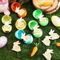 CypherX Halloween Wood Craft Tokens for Kids, 30 Pieces, DIY Activity & Rewards