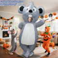 Camlinbo Inflatable Adult Blow Up Rat Costume Body Suit Multicolor One Size