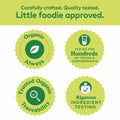 Plum Organics Stage 2 Baby Food Pear Pea Spinach 4oz Pouch Organic