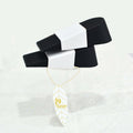 ELYXKY Rubber Door Stopper King-Size 2PCS Heavy-Duty Non-Slip Black