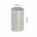 PATIKIL 10 Rolls Latch Hook Yarn Precut Rug Kit Light Grey