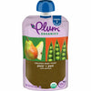 Plum Organics Stage 2 Baby Food Pear Pea Spinach 4oz Pouch Organic