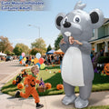 Camlinbo Inflatable Adult Blow Up Rat Costume Body Suit Multicolor One Size