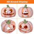 Pumpkin Shaped Fish Hideout House Tank Decor Aquarium Fish Tank Decoration