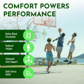 PerseveranX NASA Running Insoles Green XS M4.5-6.5 W5.5-7.5