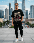 G West Peace In Tragic Oversized T-Shirt Mens