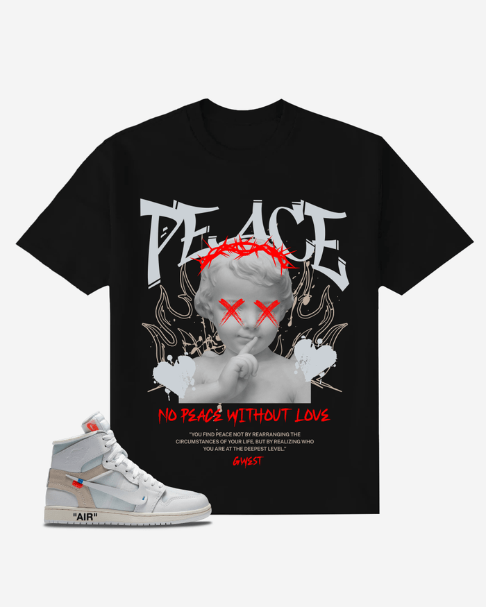 G West Peace Oversized  T-Shirt Mens