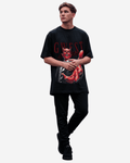 G West Playing With Fire Oversized T-Shirt Mens