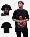 G West Playing With Fire Oversized T-Shirt Mens