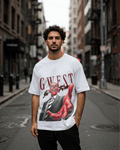 G West Playing With Fire Oversized T-Shirt Mens