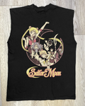 Svilor Moon Cut-Off Vintage Black Shirt