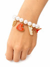 Brianna Cannon Texas Pearl Charm Bracelet