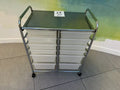 12-DRAWER ROLLING ORGANIZER CART