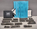 14 Vintage Franklin Mint Pewter Locomotives Lot