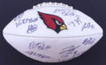 2018 Cardinals Team-Signed Logo Football, 14 Signatures (Beckett)