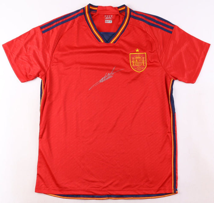 Ansu Fati Signed Barcelona Jersey (PIA) Spain National Football Team