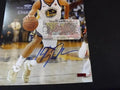 Klay Thompson Autographed Golden State Warriors 8x10 Photo