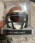 Autographed Justin Fields Riddell Mini Helmet Chicago Bears