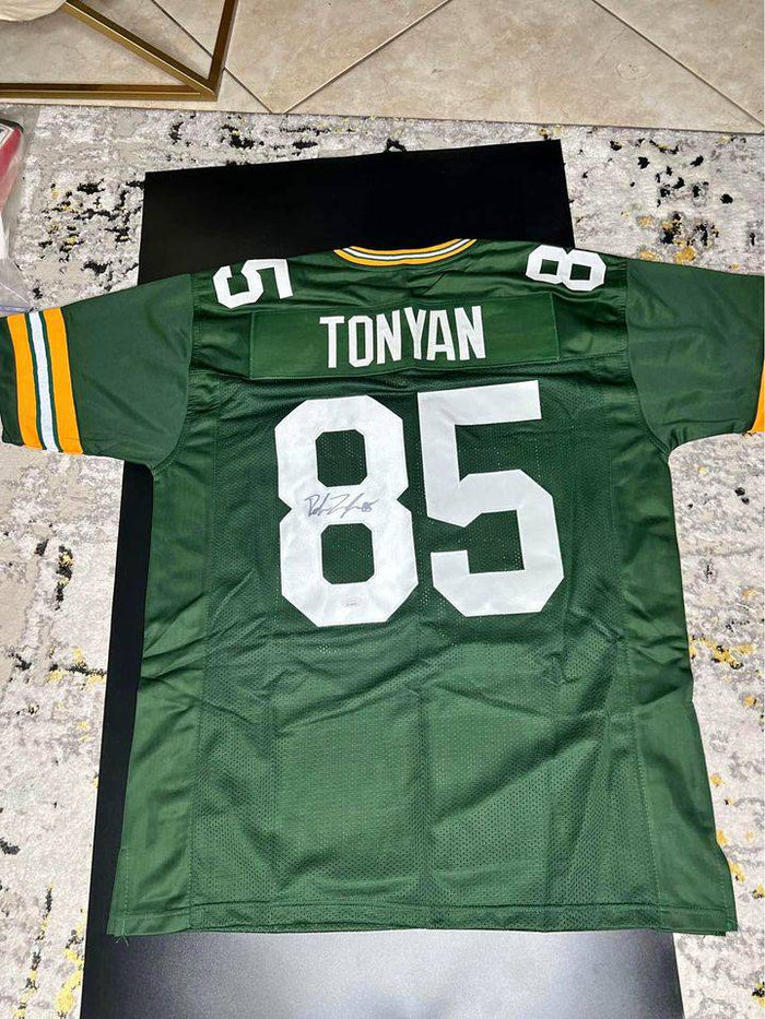 Autographed Robert Tonyan Jersey