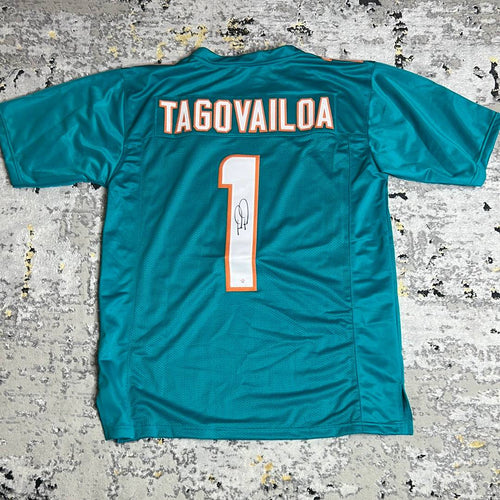 Autographed Tua Tagovailoa Miami Dolphins Jersey