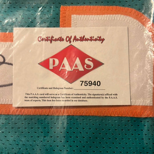 Autographed Tua Tagovailoa Miami Dolphins Jersey