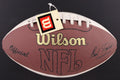 Boomer Esiason & Michael Lewis Signed SB XXXVII Football (Beckett)