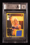 Charlotte Flair Signed 2015 Topps WWE Relic #NNO (BGS 10)