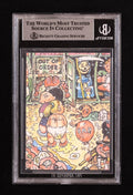 Chevy Chase Signed 2023 Garbage Pail Kids #42B (BGS)