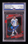 Christian Pulisic Signed 2021-22 Donruss Optic #160 (PSA)