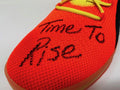 Deandre Ayton Signed Puma Clyde Basketball Shoes Inscribed "Time To Rise" (Game Day Legends & Steiner) Limited Edition #1/22