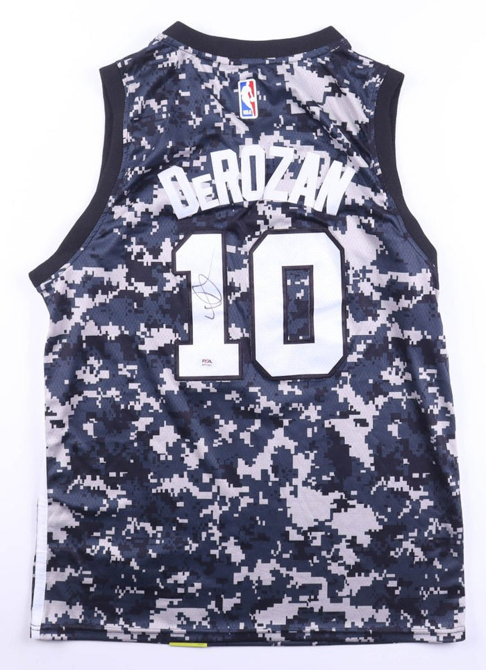DeMar DeRozan Signed Jersey (PSA) San Antonio Spurs