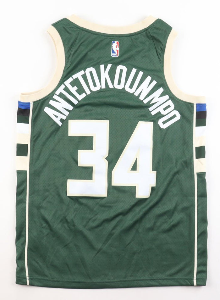 Giannis Antetokounmpo Swingman Bucks Jersey, Size 44 (Medium, Unsigned)