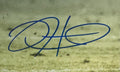Jalen Hurts Signed Eagles Custom Framed Photo Display (JSA) JSA 22" by 27"