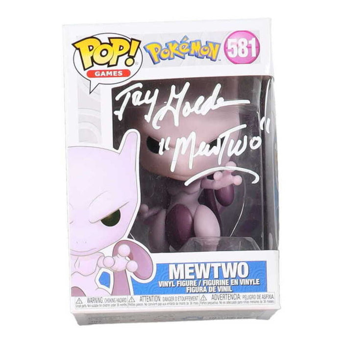 Jay Goede Signed Pokemon Mewtwo Funko Pop #581 (JSA)