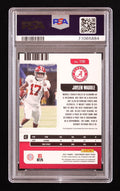 Jaylen Waddle 2021 Contenders Campus Ticket #110 RC (PSA 8)
