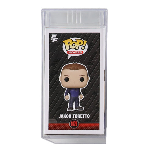 John Cena Signed Cut with Fast & Furious Funko Pop #1079 (PSA)