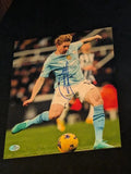 Kevin DeBruyne autographed 8x10 photo with coa