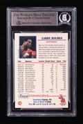Larry Holmes Signed 1991 Kayo #189 (BGS)