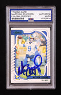 Matthew Stafford Signed 2022 Absolute #34 (PSA)