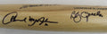 1986 Mets Multi-Signed Louisville Slugger Bat, 5 Signatures (Steiner)